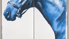 Art: Nina Maria Kleivan, Hest 1 til 1, 2019-2020, Seriegrafi på papir, Foto Anders Sune Berg